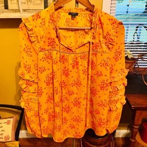 5/$25 Ann Taylor Petite Blouse Size MP